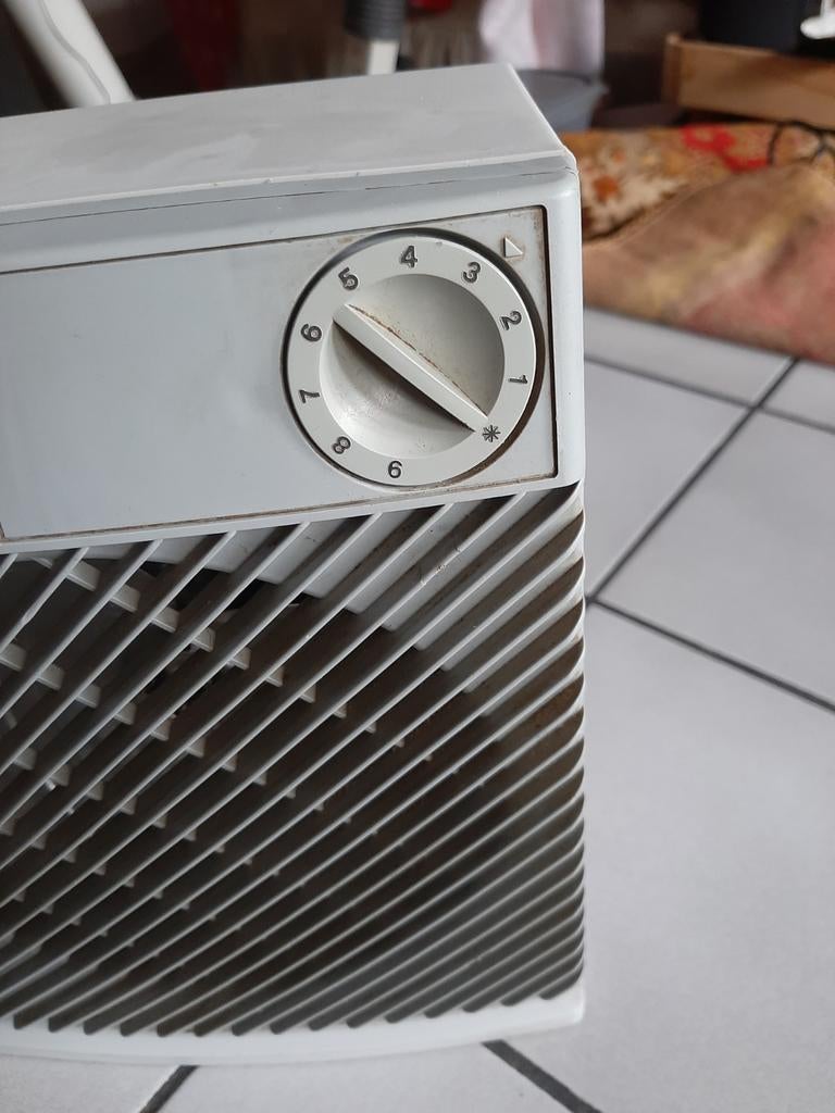 Ventilation verwarming met thermostaat merk CALOR  2000watt, Doe-het-zelf en Bouw, Verwarming en Radiatoren, Ophalen, Thermostaat