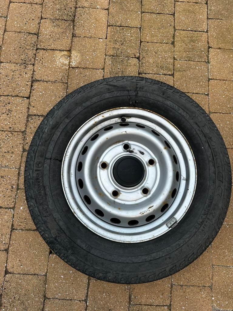 Origineel reservewiel ford transit 2018 5x160 215/65/R15, Autos : Pièces & Accessoires, Pneus & Jantes, 15 pouces, Pneus et Jantes