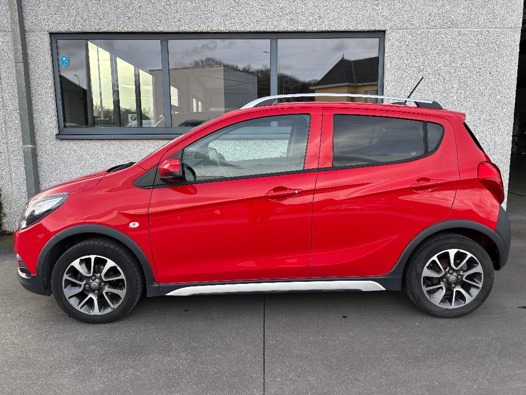 Karl Rocks 1.0i ALU AIRCO PDC CRUISE NAVI, Autos, Opel, Rouge, 118 g/km, Achat, Euro 6