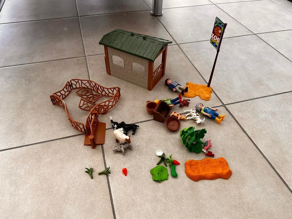 Playmobil zoo, Enfants & Bébés, Jouets | Playmobil, Enlèvement, Comme neuf, Ensemble complet