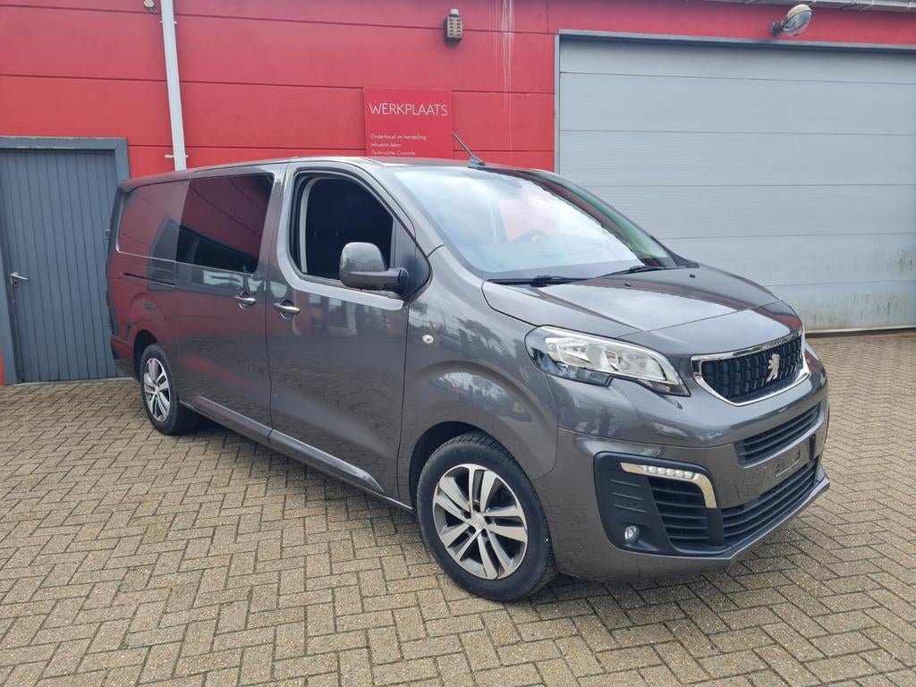 Peugeot expert Dubbele cabine - 86.000km - 2.0 Diesel, Auto's, Peugeot, Bruin, Bedrijf, 5 deurs, Expert Combi
