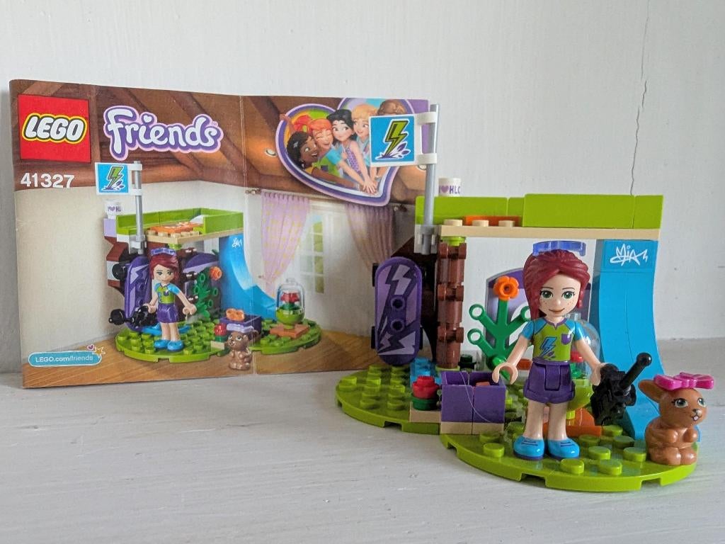 LEGO Friends Mia's Slaapkamer - 41327, Ophalen of Verzenden, Zo goed als nieuw, Complete set, Lego
