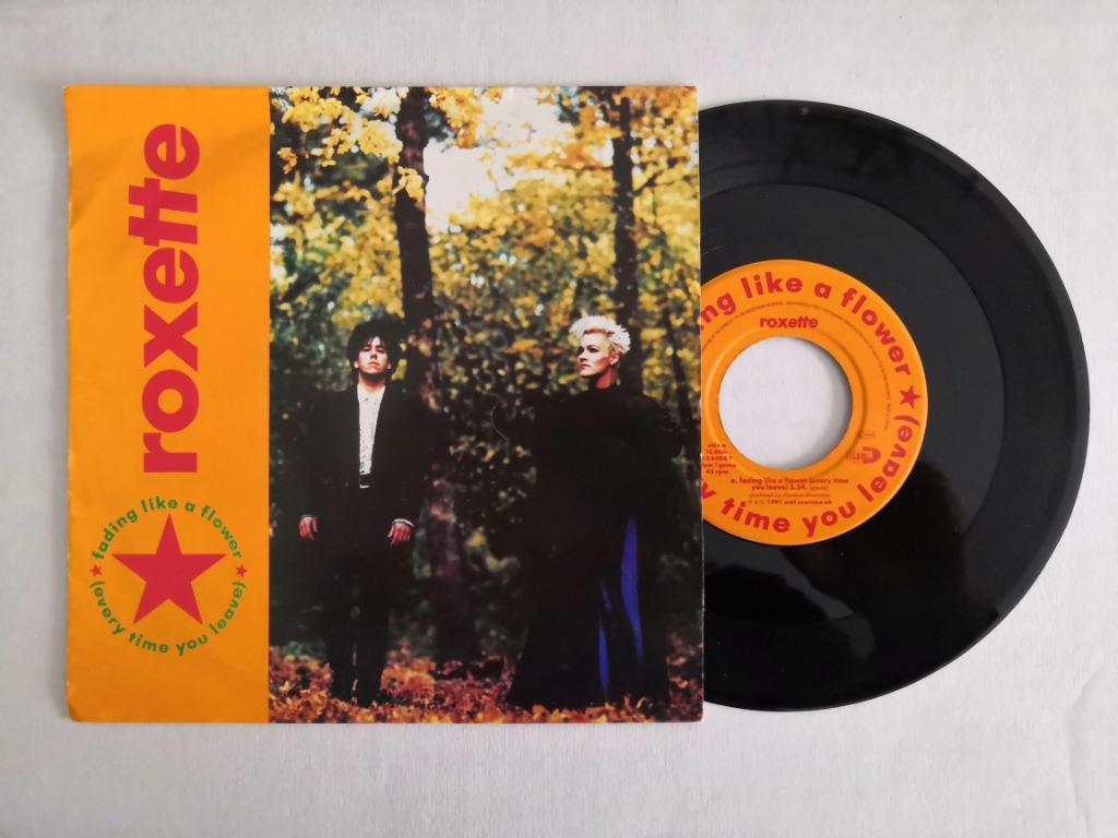 ROXETTE - Fading like a flower (45t), 7 inch, Single, Ophalen of Verzenden, Zo goed als nieuw