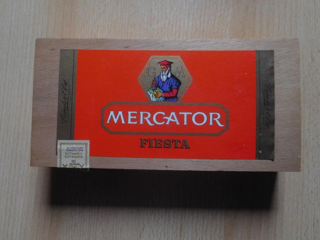 Boîte cigares Mercator Fiesta, Enlèvement ou Envoi, Utilisé, Boîtes ou marques d'allumettes
