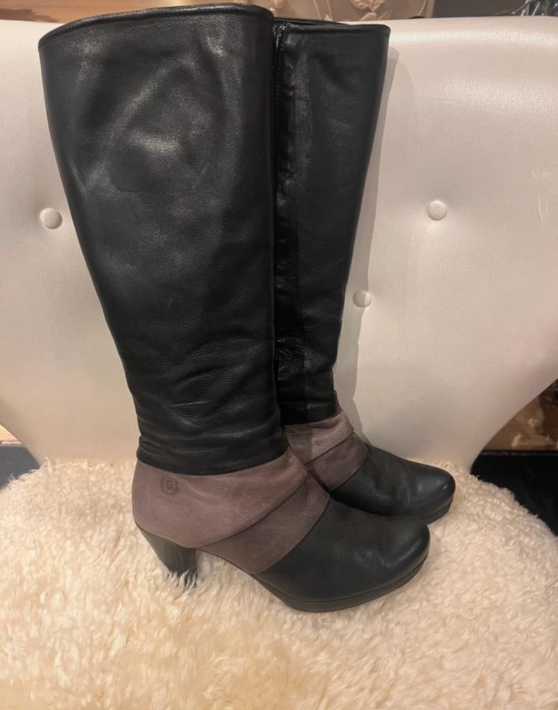 Bottes Hispanita. taille 38, Enlèvement ou Envoi, Porté, Bottes hautes, Noir