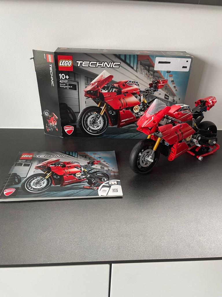 Lego 42107 Ducati, Ophalen, Zo goed als nieuw, Complete set, Lego