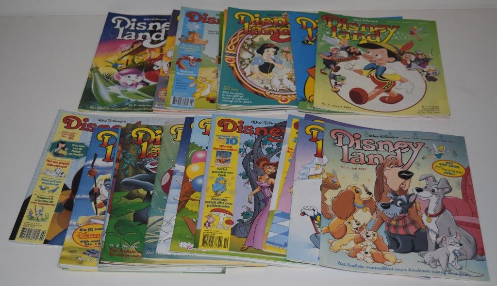 Disneyland +Donald Duck Groot lot van 312 exemplaren Disney, Boeken, Tijdschriften en Kranten, Ophalen, Zo goed als nieuw, Overige typen