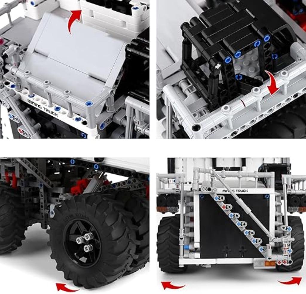 Mould King bouwmodel RC kiepwagen SNELLE GRATIS LEVERING, Overige merken, -, Verzenden, -