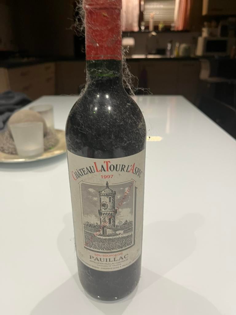 Chateau La Tour L aspic 1997, Ophalen, Zo goed als nieuw, Rode wijn
