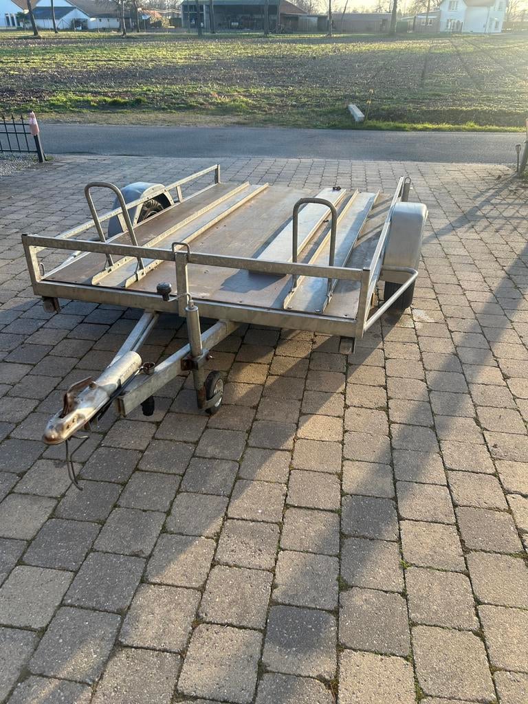 Motor aanhanger , motoraanhanger , remork voor Goldwing, Ophalen, Zo goed als nieuw