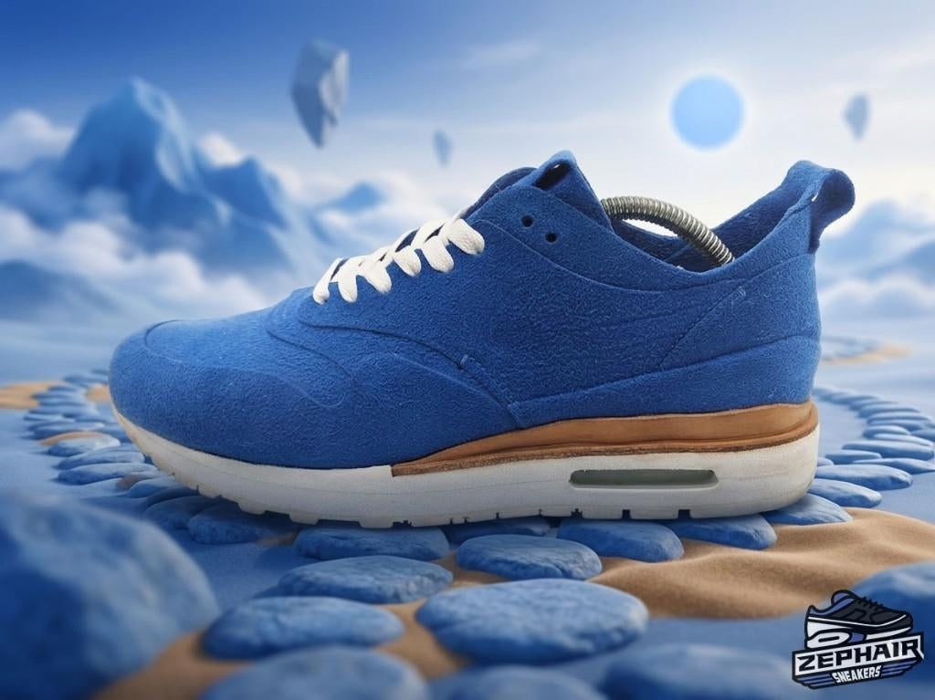 Nike Air Max 1 QS 'Game Royal' EU42.5 2016, Enlèvement ou Envoi, Nike, Porté, Bleu