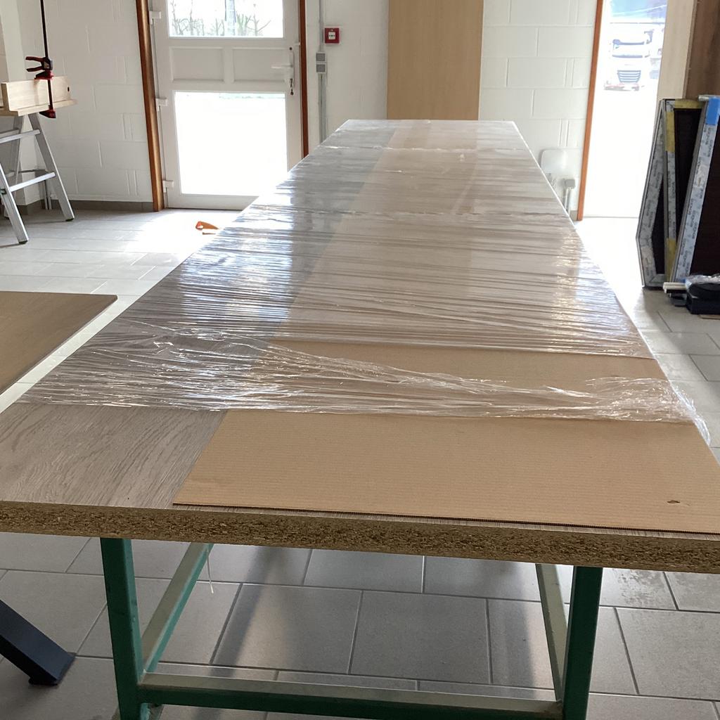 Plan de travail stratifié chêne 420/90. Nouveau !, Bricolage & Construction, Enlèvement ou Envoi, Comme neuf, Chêne