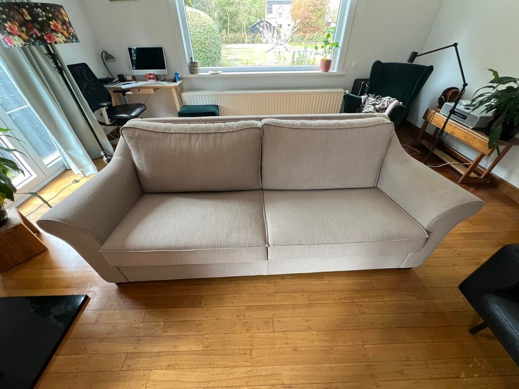 Beige zetel Passe Partout, Ophalen, Zo goed als nieuw