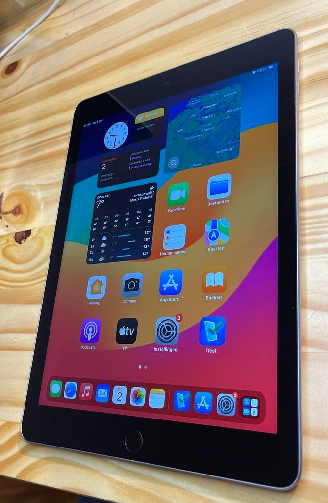 Apple Ipad 6 Space Gray 128Gb, Gebruikt, Apple iPad, Ophalen of Verzenden, 128 GB