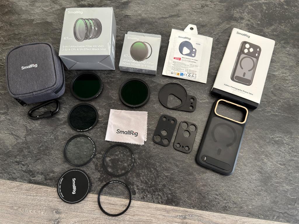 Kit Vidéo Pro SmallRig - iPhone 17 Pro Max, Enlèvement, Comme neuf, Façade ou Cover