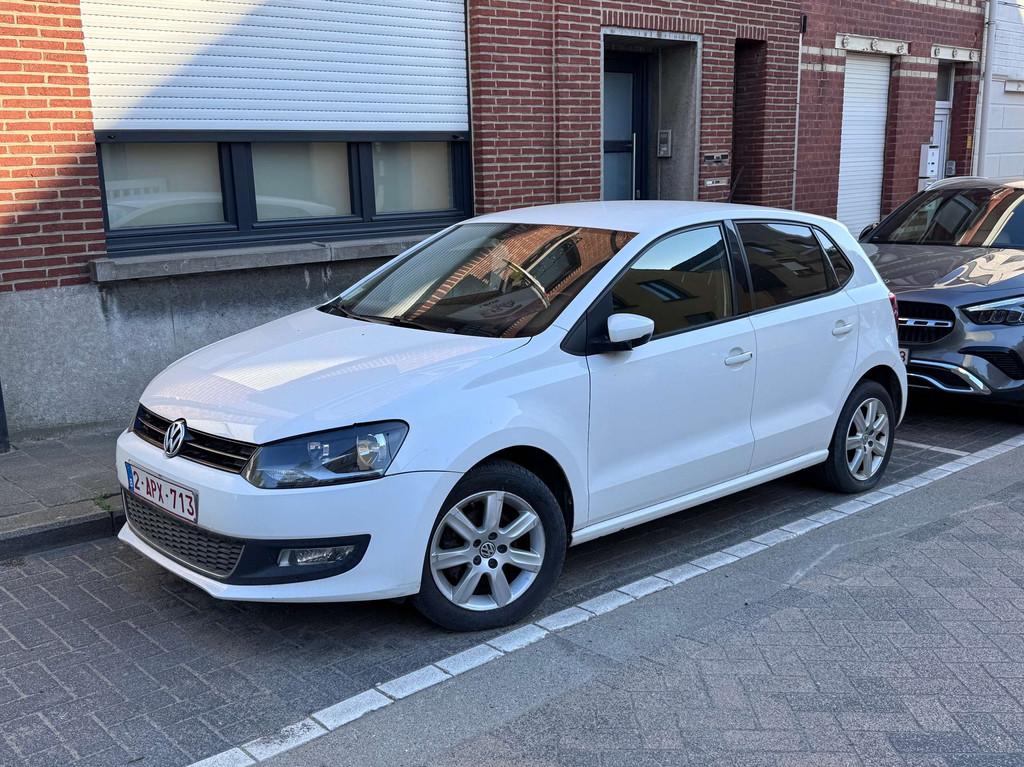 Volkswagen Polo 1.6 CR TDI | Highline | CarPlay | Navi, Auto's, Euro 5, Stof, Zwart, 4 cilinders
