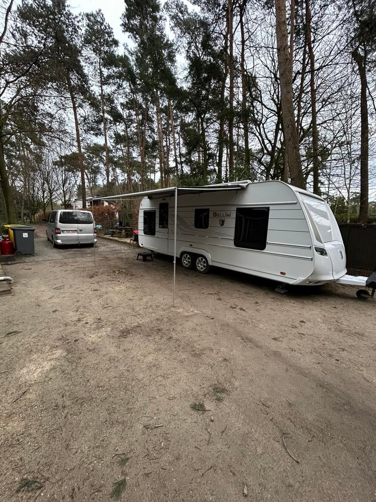 Tabbert bellini 620 bj 2019, Caravanes & Camping, Caravanes, Particulier, Tabbert, Airco, Enlèvement