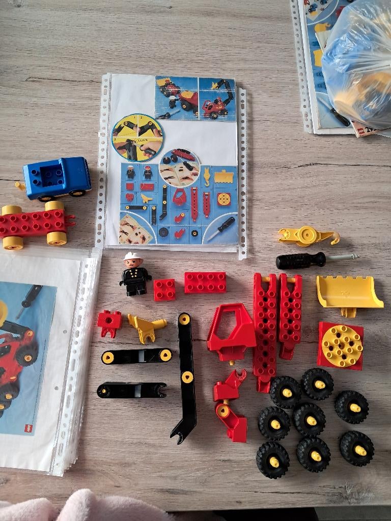 Duplo Toolo 2940 brandweerwagen ( uitgave 1992), Kinderen en Baby's, Speelgoed | Duplo en Lego, Ophalen, Gebruikt, Losse stenen