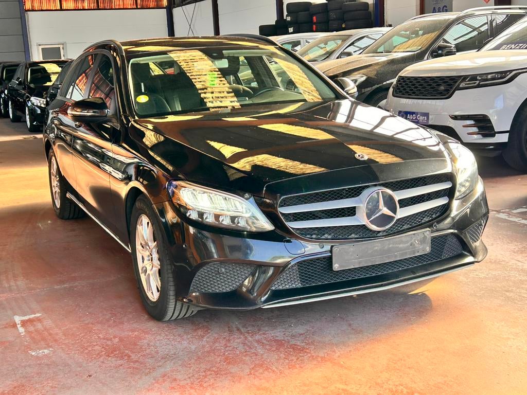 Mercedes C200d Automaat 2018 110kw 12 maanden garantie, Auto's, Automaat, 4 cilinders, Zwart, https://public.car-pass.be/vhr/ce48dff6-782b-4409-aaae-665d958b0e80