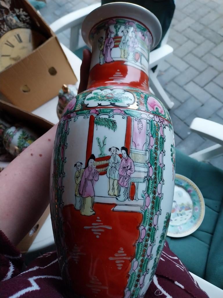 Chinese vaas, Enlèvement