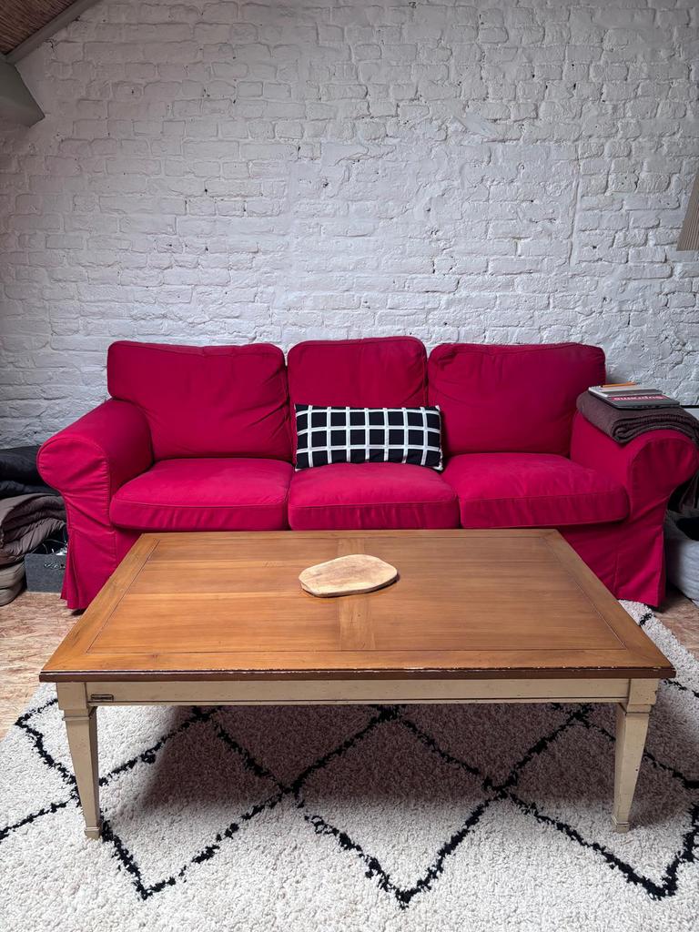 Table de salon Grange, Maison & Meubles, 100 à 150 cm, Moins de 50 cm, Cerisier, Campagne