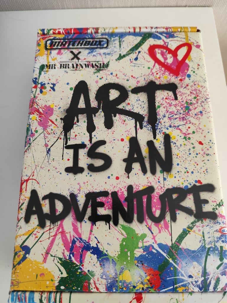 Matchbox Mr brainwash art auto, Verzenden