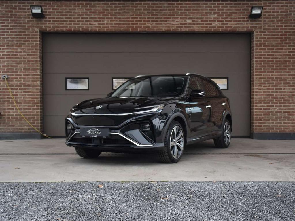 MG Marvel R 70 KWH / SOH 99% / LUXURY / SCHUIFDAK / CARPLAY, Auto's, MG, 179 pk, Zwart, 0 kg, Zwart
