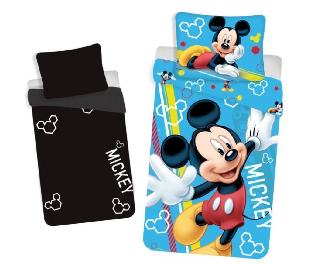Mickey Mouse Dekbedovertrek Lightning in the Dark 140 x 200, Blauw, Dekbedovertrek, Nieuw, Ophalen of Verzenden