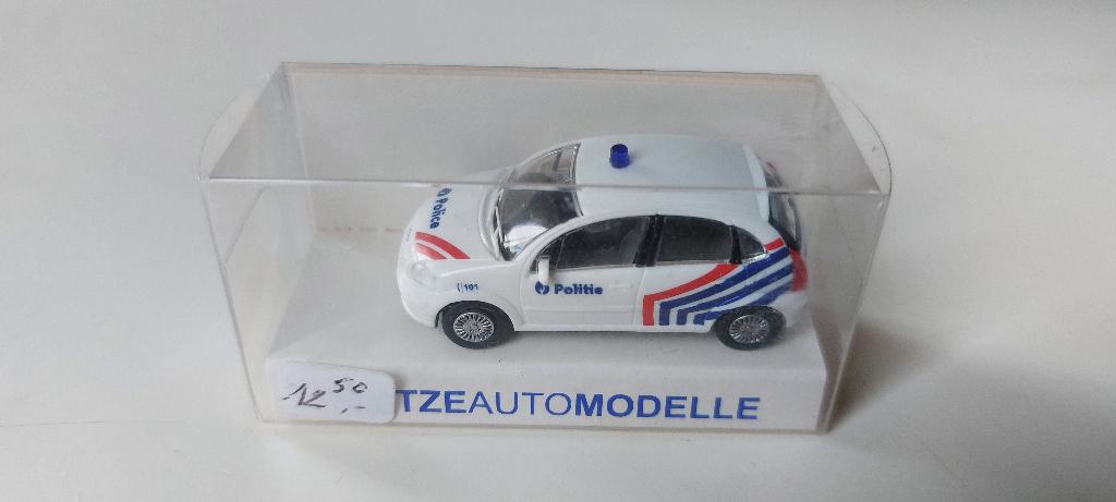 RIETZE AUTOMODELLE CITROEN C3*POLICE/POLITIE*51169, Hobby & Loisirs créatifs, Voitures miniatures | 1:87, Envoi, Neuf, Voiture