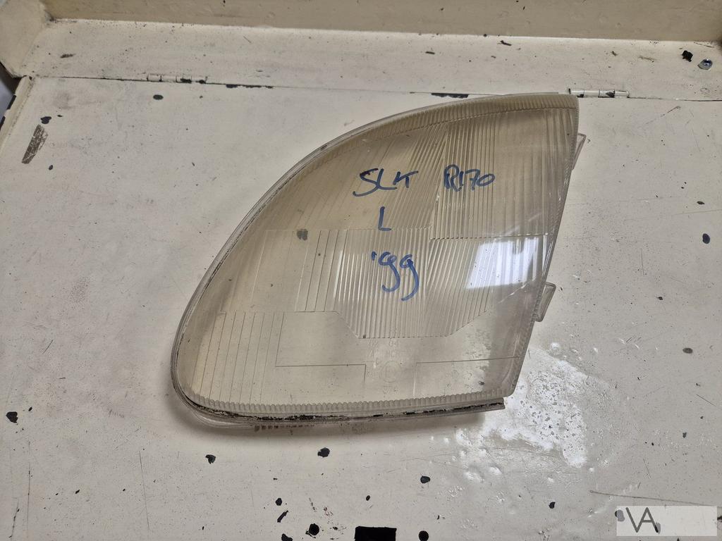 Mercedes SLK R170 1996 - 2003 koplamp glas buitenkant LINKS, Gebruikt, -, Ophalen of Verzenden, -