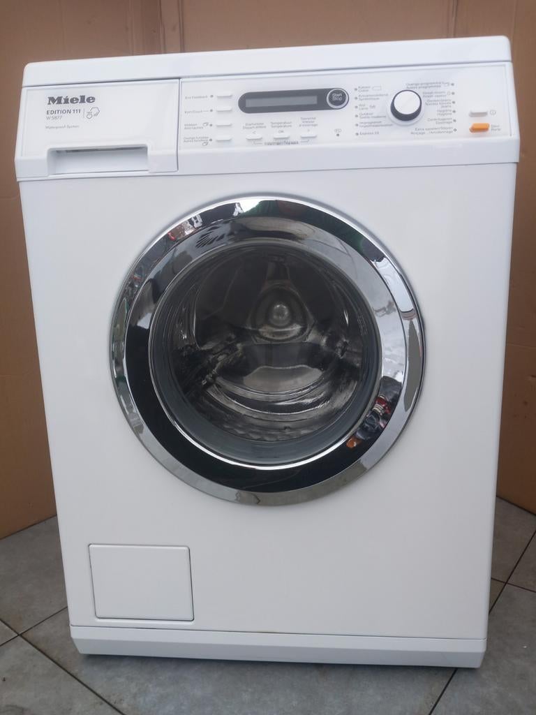 Miele wasmachine EDITION111 W5877 8KG KLASSE A+++, Ophalen, Voorlader, Energieklasse A of zuiniger, 1600 toeren of meer
