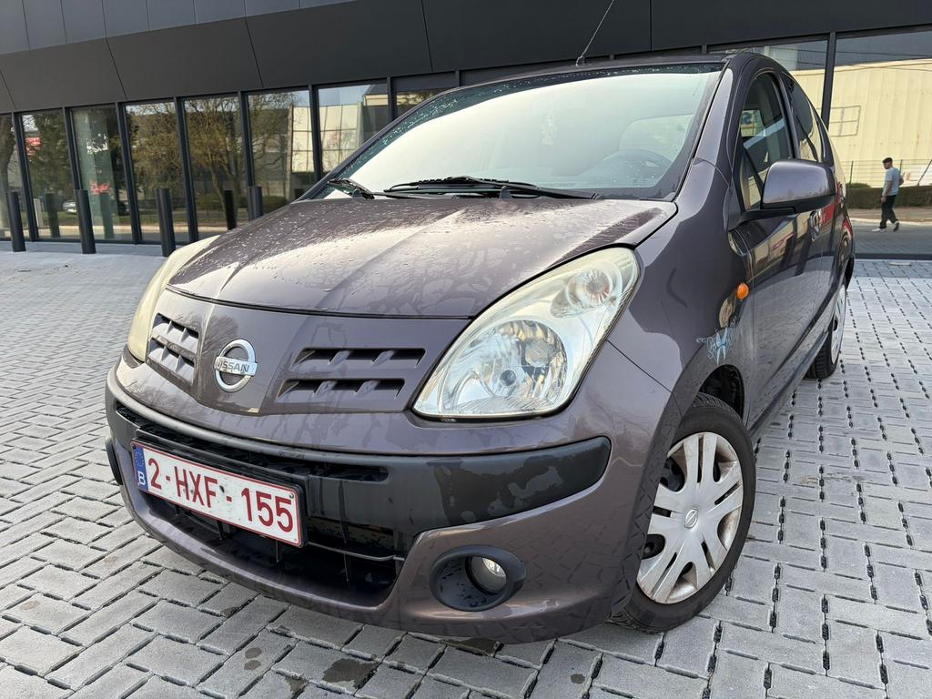 Nissan Pixo 10i 68cv an2013 Euro5 da ve vc 5p 1er proprio, Autos, Nissan, Euro 5, Achat, 50 kW, Noir