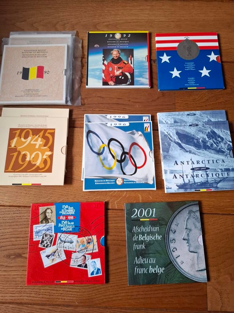 FDC sets België, Ophalen of Verzenden