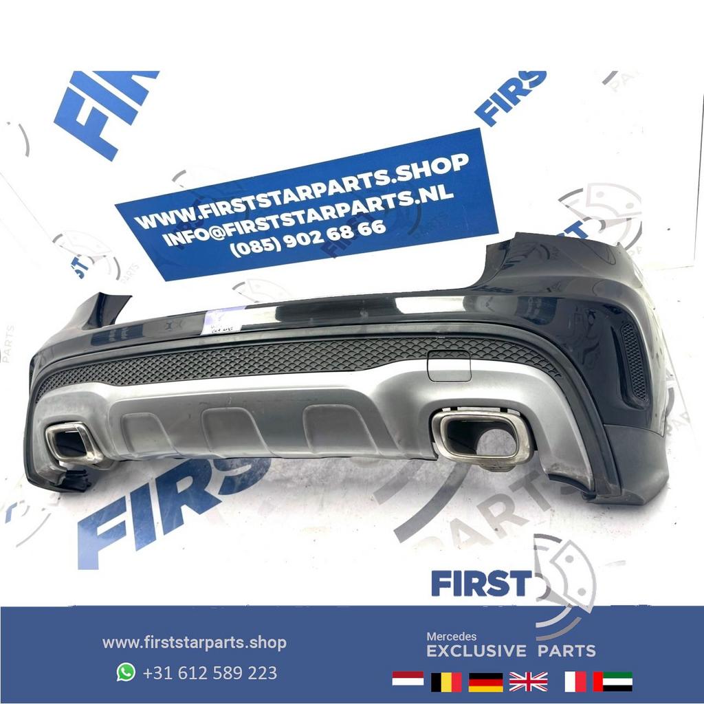 X156 W156 GLA AMG ACHTERBUMPER + DIFFUSER COMPLEET ORIGINEEL, Gebruikt, -, Ophalen of Verzenden, Achter