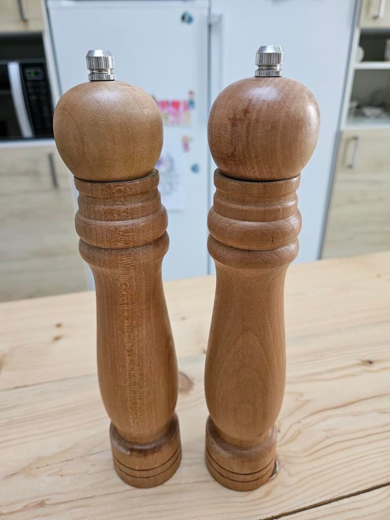 Lot de moulin à poivre et moulin à sel