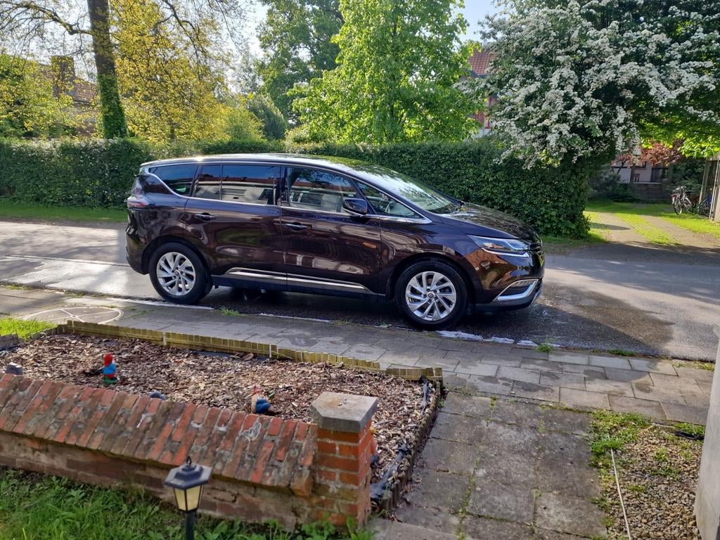 Renault espace ruilen kan ook voor kleine suv nog 4000 opleg, Auto's, Renault, Automaat, Stof, Zwart, Zwart