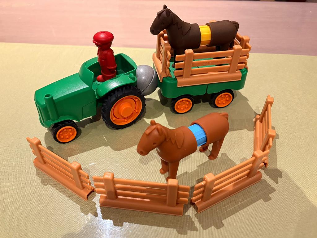 SmartMax - My first tractor set - perfecte staat, Kinderen en Baby's, Ophalen of Verzenden, Zo goed als nieuw