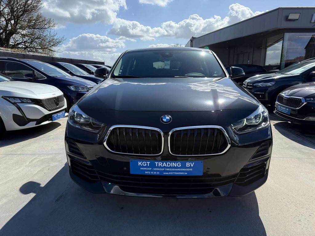 BMW X2 1.5i 136PK AUTOMAAT NAVIGATIE ZETELVERWARMING PDC, Auto's, BMW, Gebruikt, 136 pk, Zwart, 5 zetels