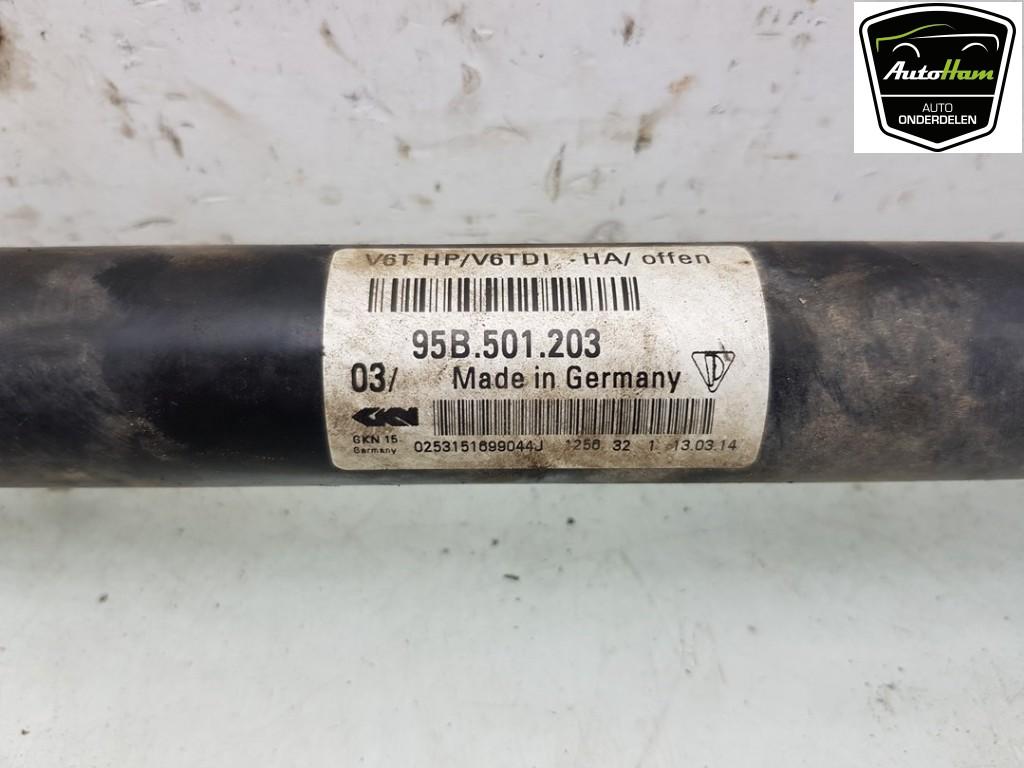 AANDRIJFAS RECHTS ACHTER Porsche Macan (95B), Gebruikt, Porsche