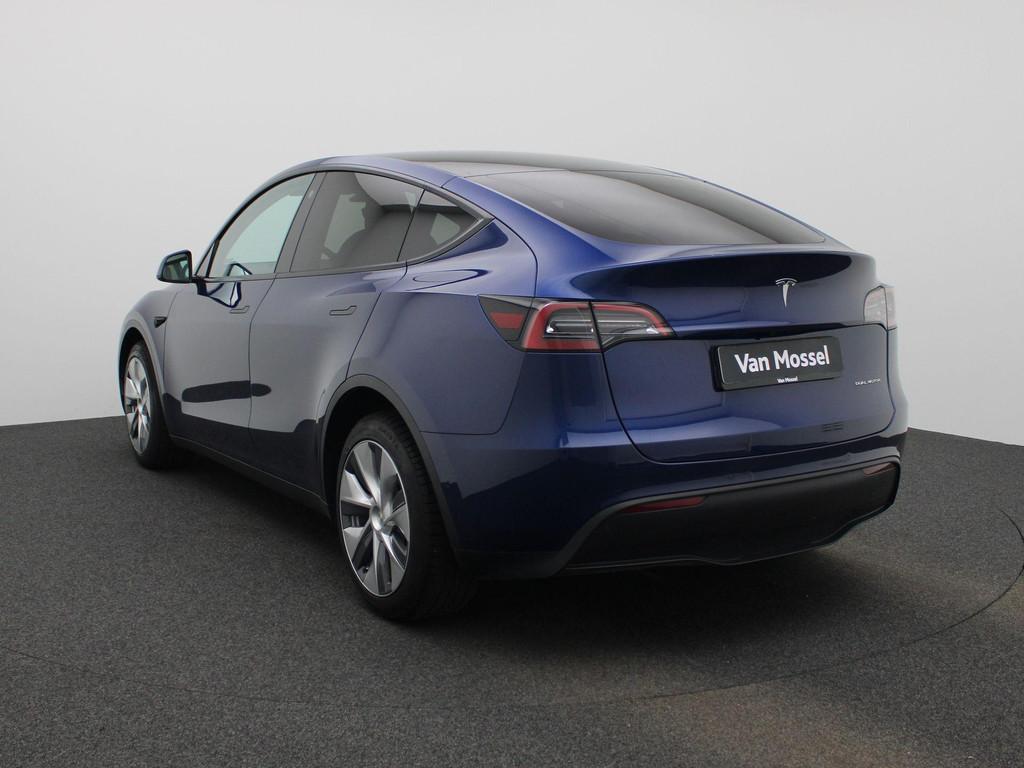 Tesla Model Y Long Range Dual Motor LED | PANO | LEDER | NAV, Auto's, 495 min, 1885 kg, Electronic Stability Program (ESP), Blauw