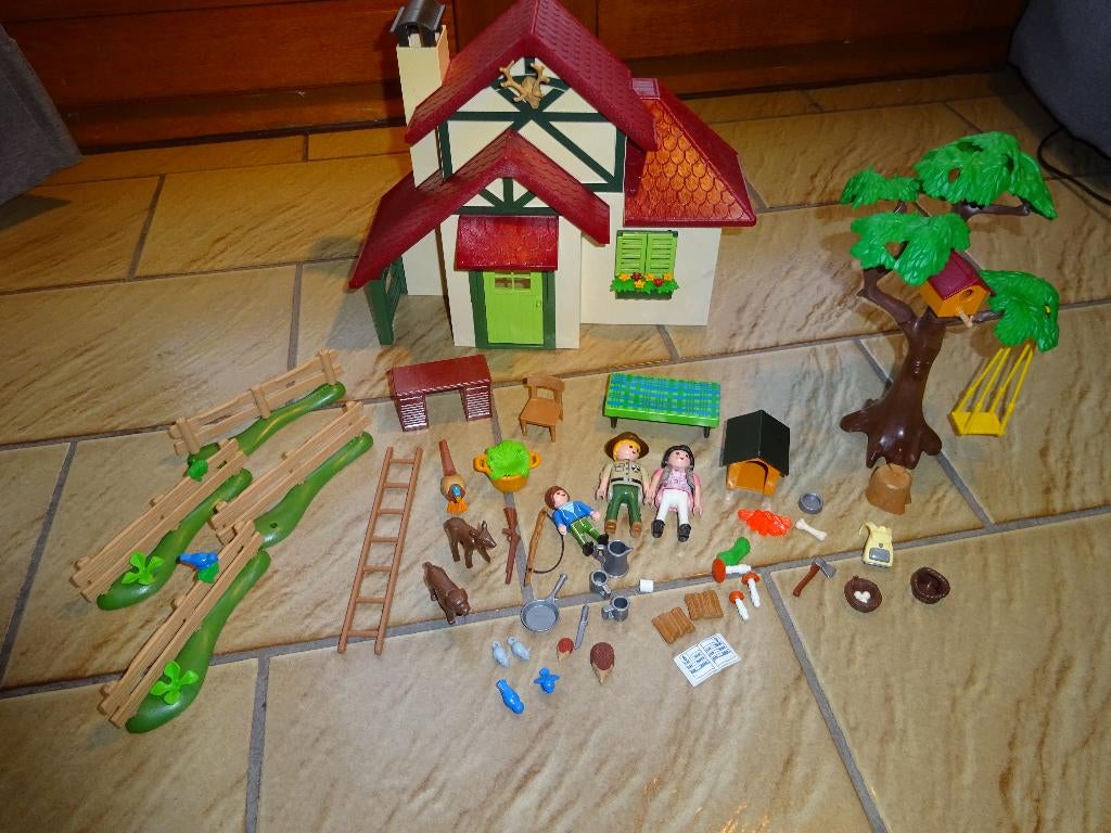 Playmobil boswachtershuis, Kinderen en Baby's, Ophalen of Verzenden, Zo goed als nieuw, Complete set