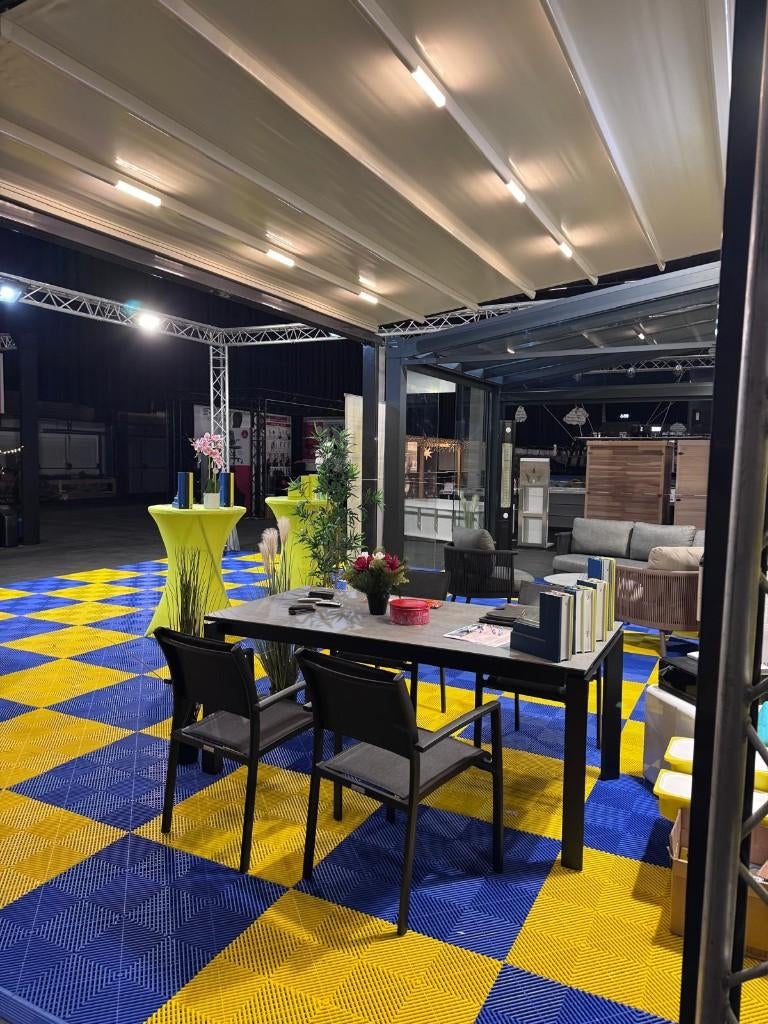 Beursmodel overkapping Deponti Verdeca, Jardin & Terrasse, Enlèvement, Neuf, Véranda