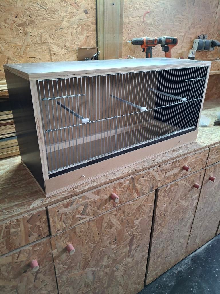 Nieuw vogelkooi, Ophalen, Nieuw, Hout, Broedkooi of Kweekkooi