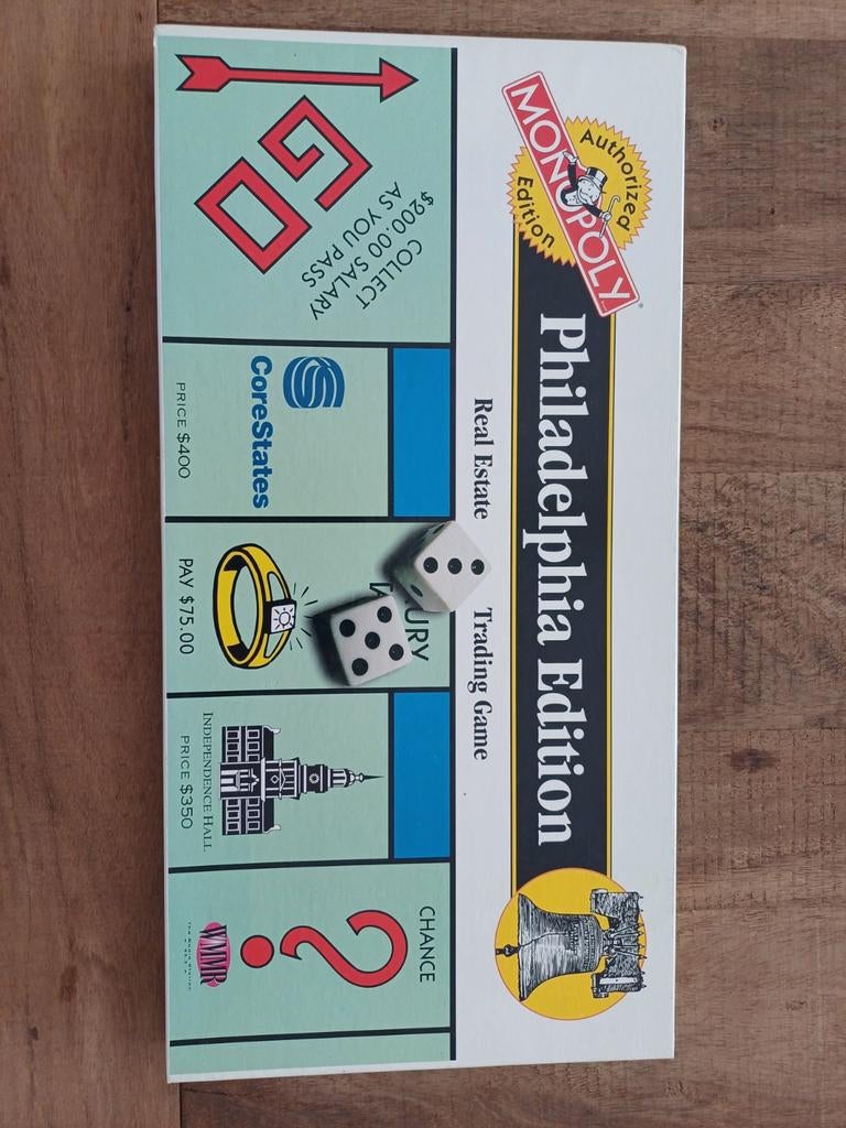 Monopoly Philadelphia edition, Hobby en Vrije tijd, Ophalen of Verzenden