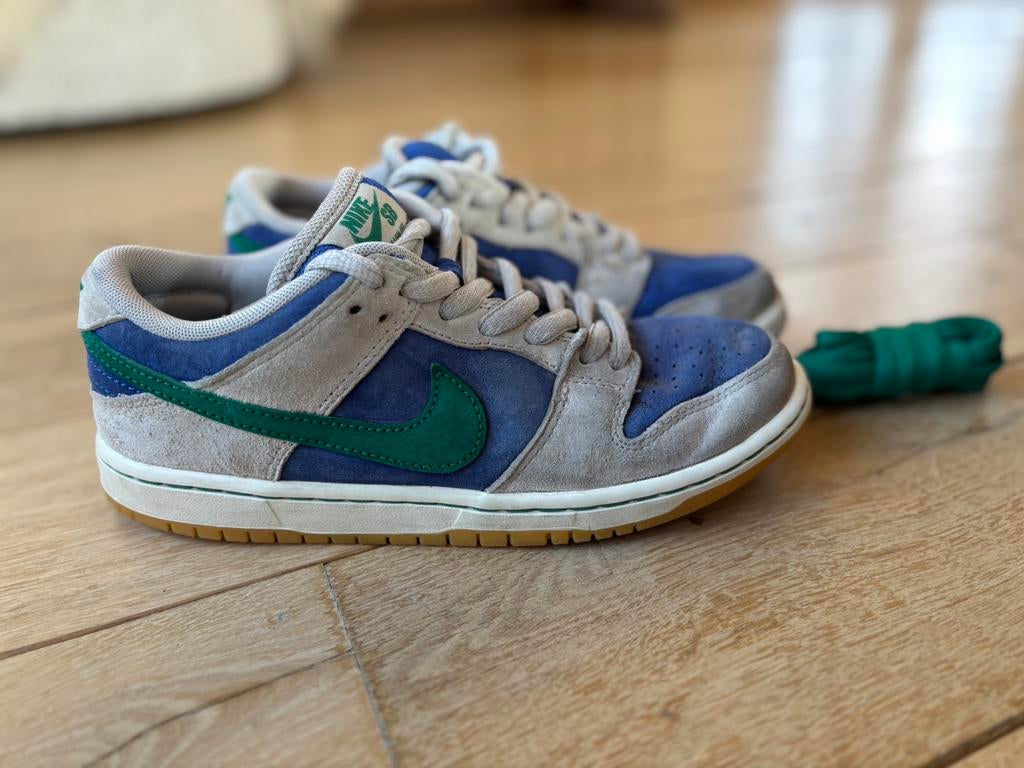 NIKE SB DUNK LOW HYPER ROYAL MALACHITE maat 38,5, Kleding | Heren, Schoenen, Ophalen of Verzenden, Gedragen, Sneakers