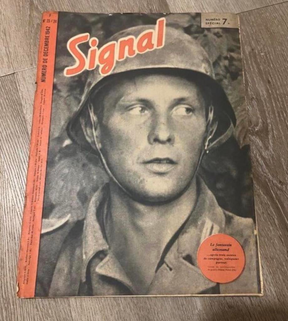 MAGAZINE, SIGNAL, DÉCEMBRE 1942, ÉDITION FRANÇAISE, Enlèvement ou Envoi