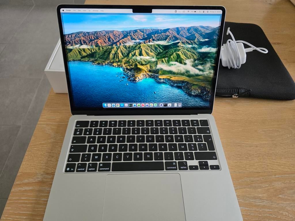 MacBook Air M4 bijna nieuw, Computers en Software, Apple Macbooks, Ophalen, 13 inch, Azerty, MacBook