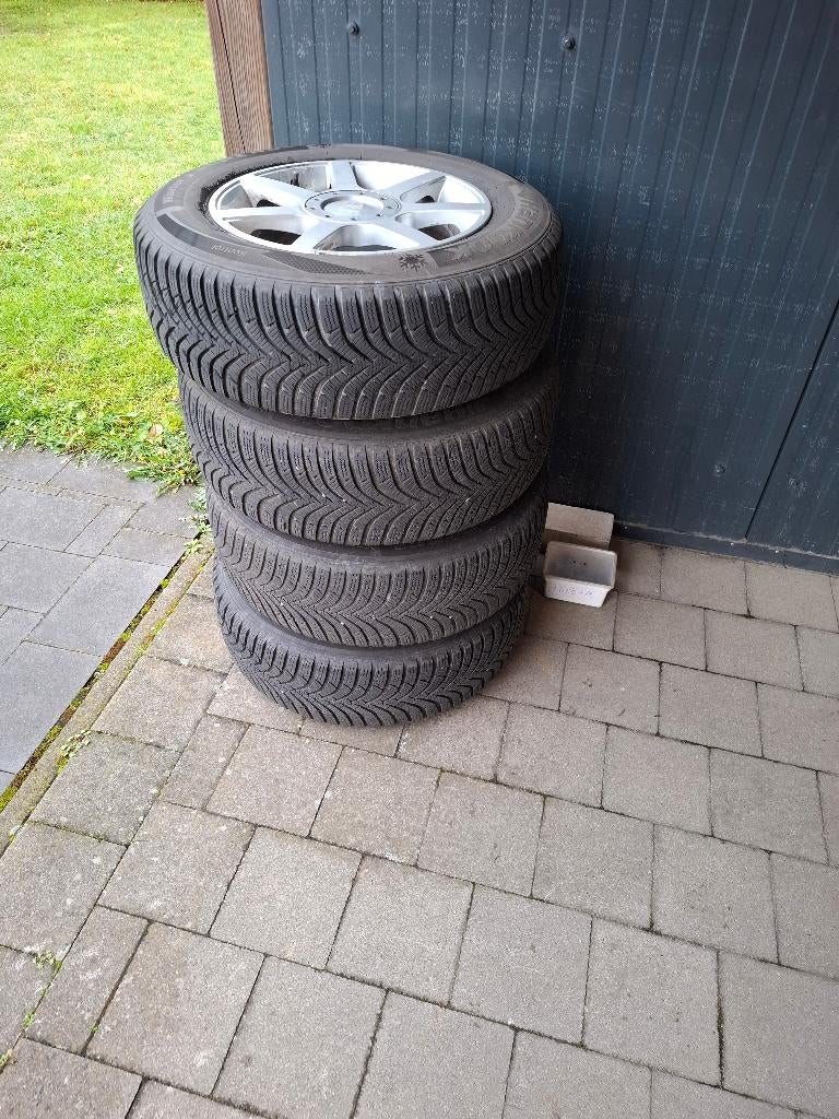 Winterbanden op velgen, Auto-onderdelen, Banden en Velgen, Ophalen, Velg(en), 16 inch, Winterbanden