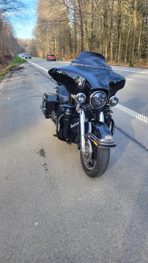 Electra glide 1450cc carbu, 2 cylindres, Particulier, 1450 cm³, Éclairage LED