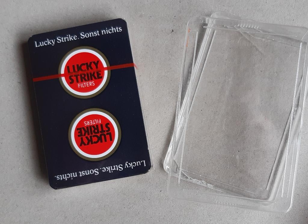 SPEELKAARTEN SIGARETTEN LUCKY STRIKE RECLAME TABAK TABAC, Collections, Enlèvement ou Envoi, Carte(s) à jouer